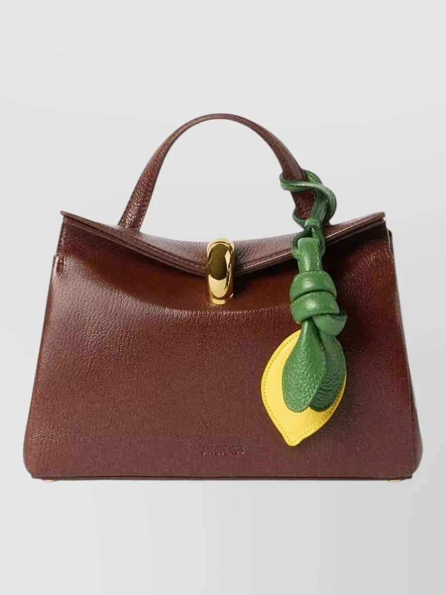 Jacquemus leather knot charm