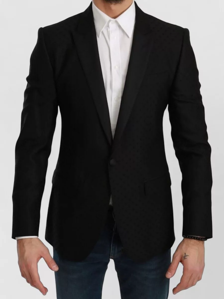 Dolce&Gabbana virgin wool slim-fit blazer