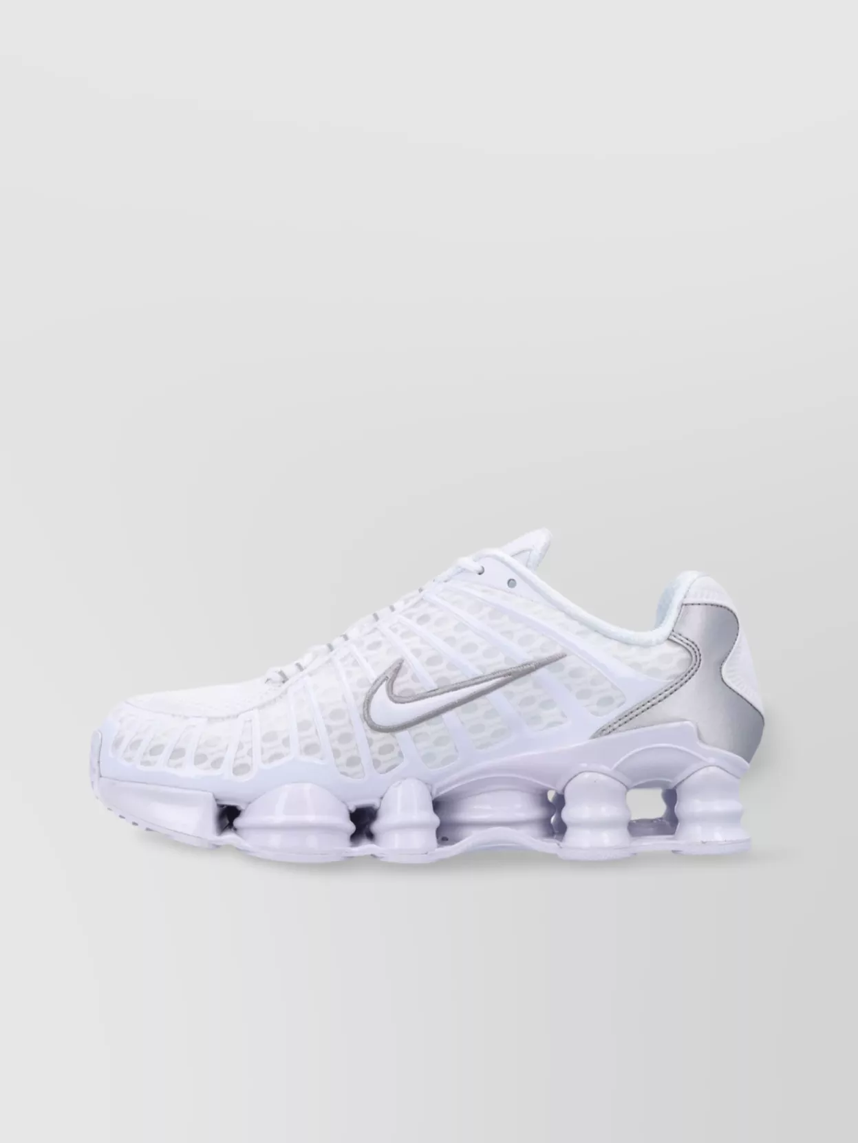 Nike Tl Shox Mesh Sneakers With Rubber Outsole