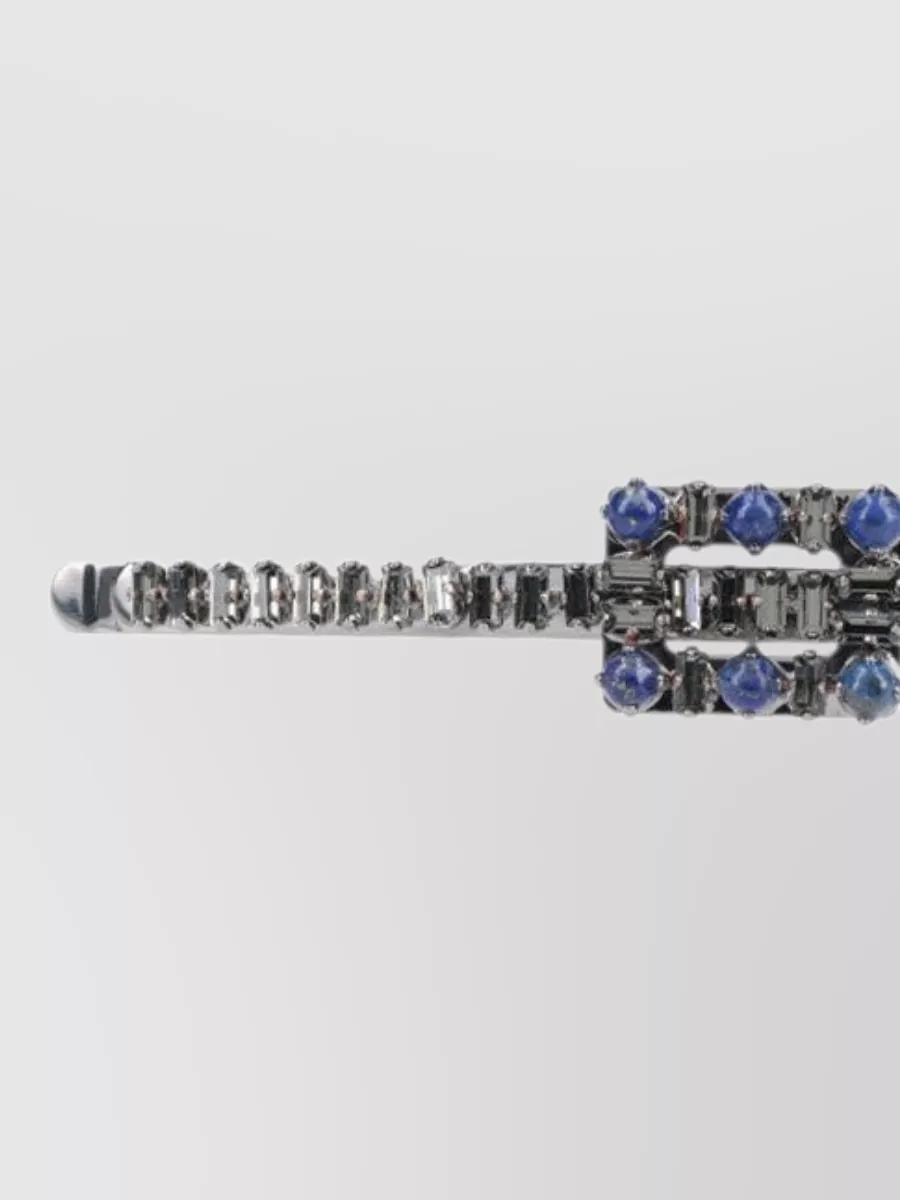 Roger Vivier Crystal-Embellished Hair Brooch