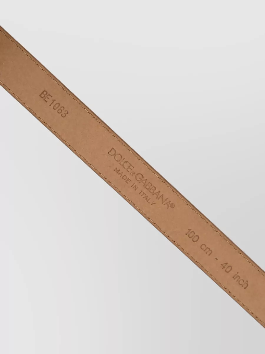 Dolce&Gabbana Leather Belt