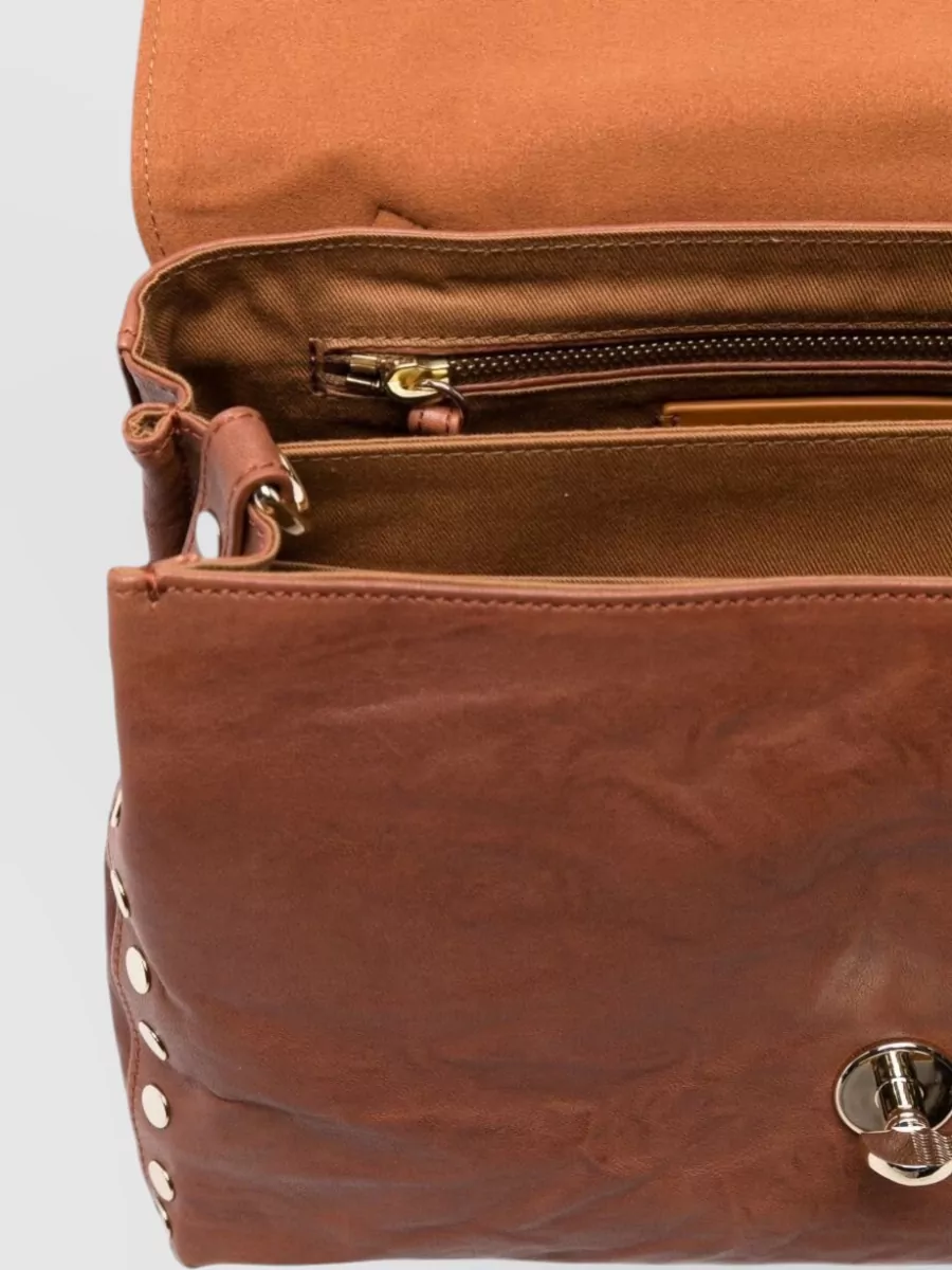 Zanellato Lamb Leather Shoulder Bag