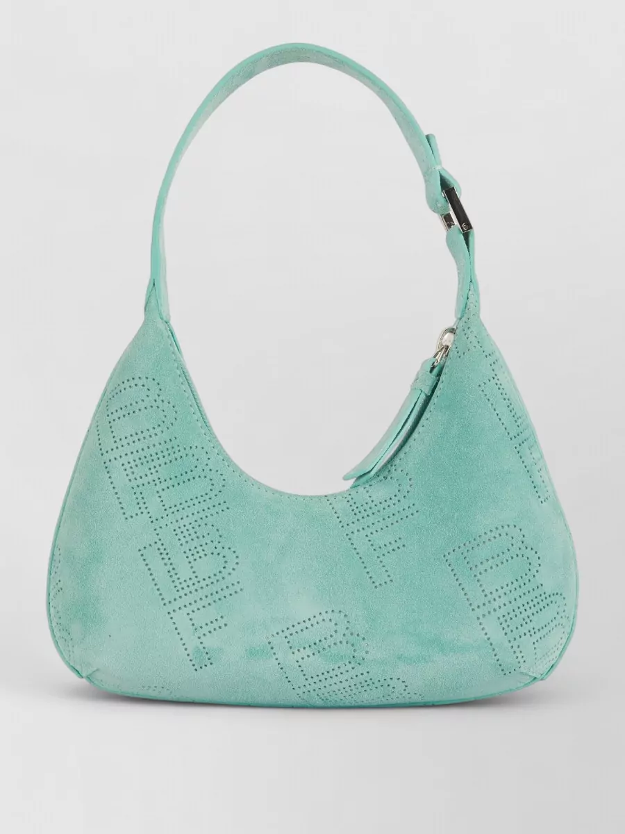 By Far amber leather shoulder bag