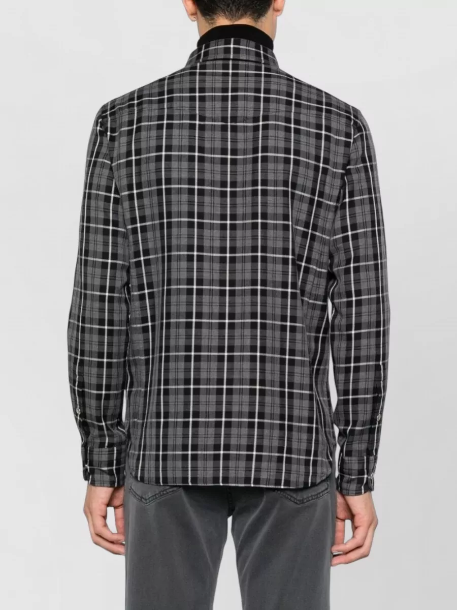 Tom Ford Checked Cotton Long Sleeve Shirt