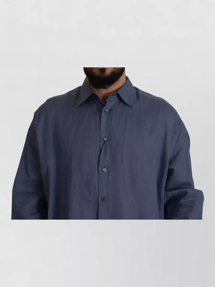 Dolce&Gabbana Linen Slim-Fit Shirt