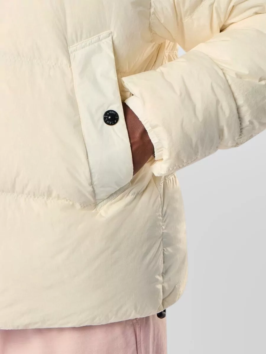 Stone Island Padded Stand Collar Coat