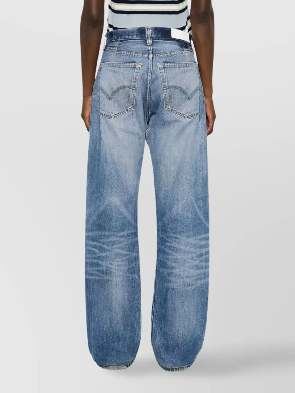 Re/Done 90S High Waisted Straight Leg Trousers
