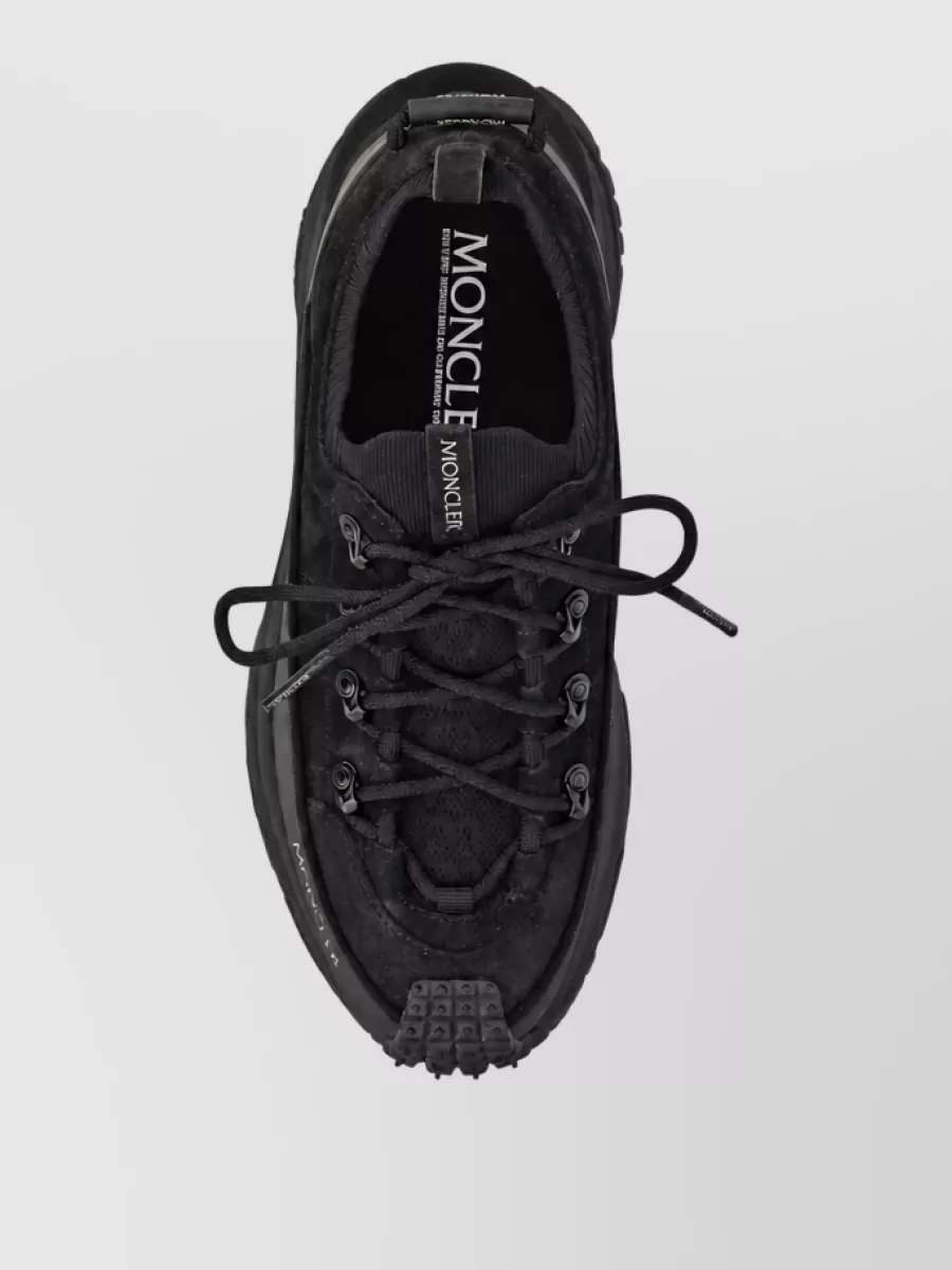 Moncler Leather Low-Top Sneakers