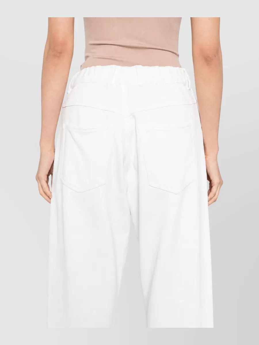 Mm6 Maison Margiela Denim Straight-Leg Trousers