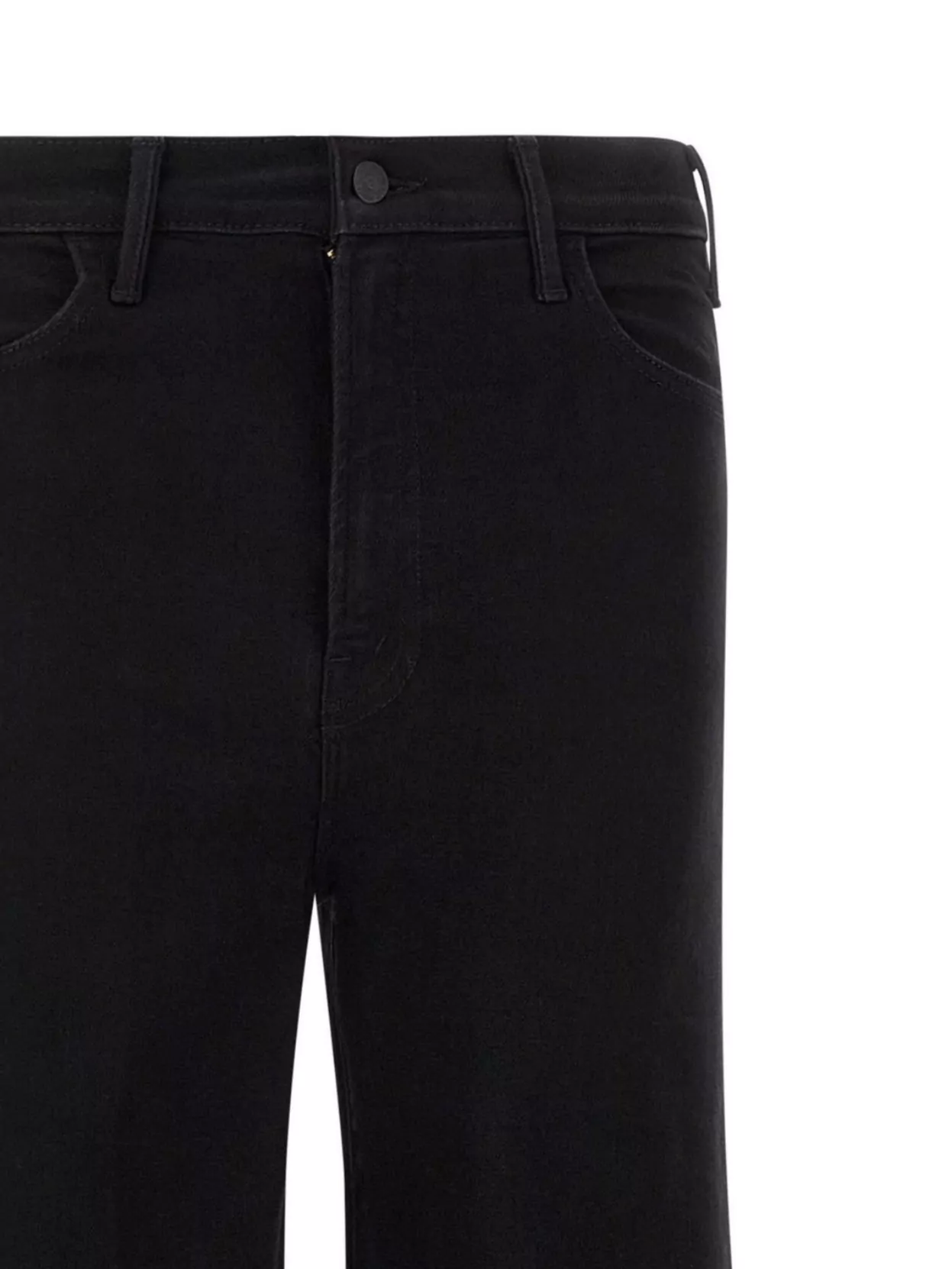 Mother Wide Leg Trousers Belt Loops