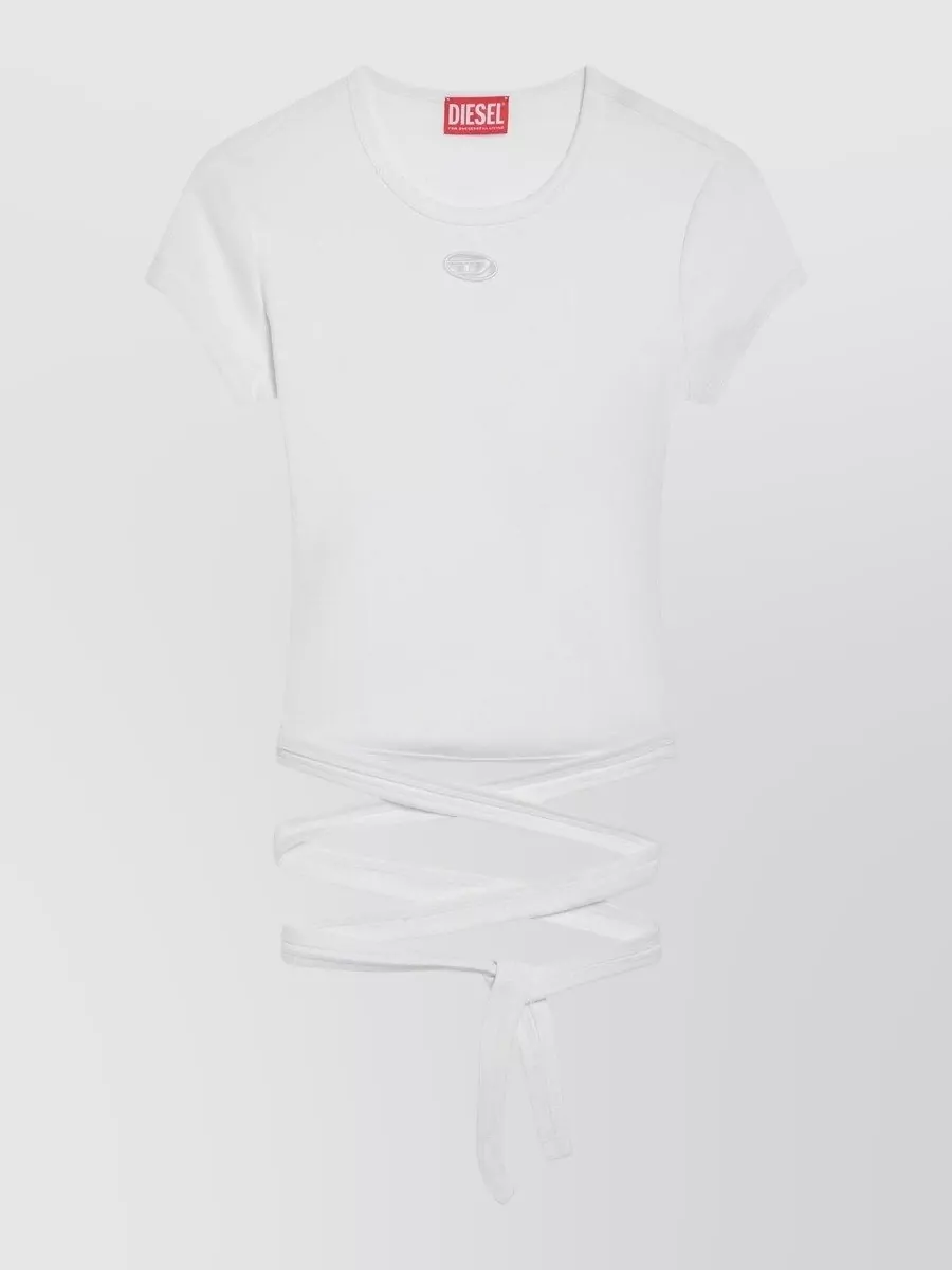 Diesel ribbed slim-fit cotton t-shirt