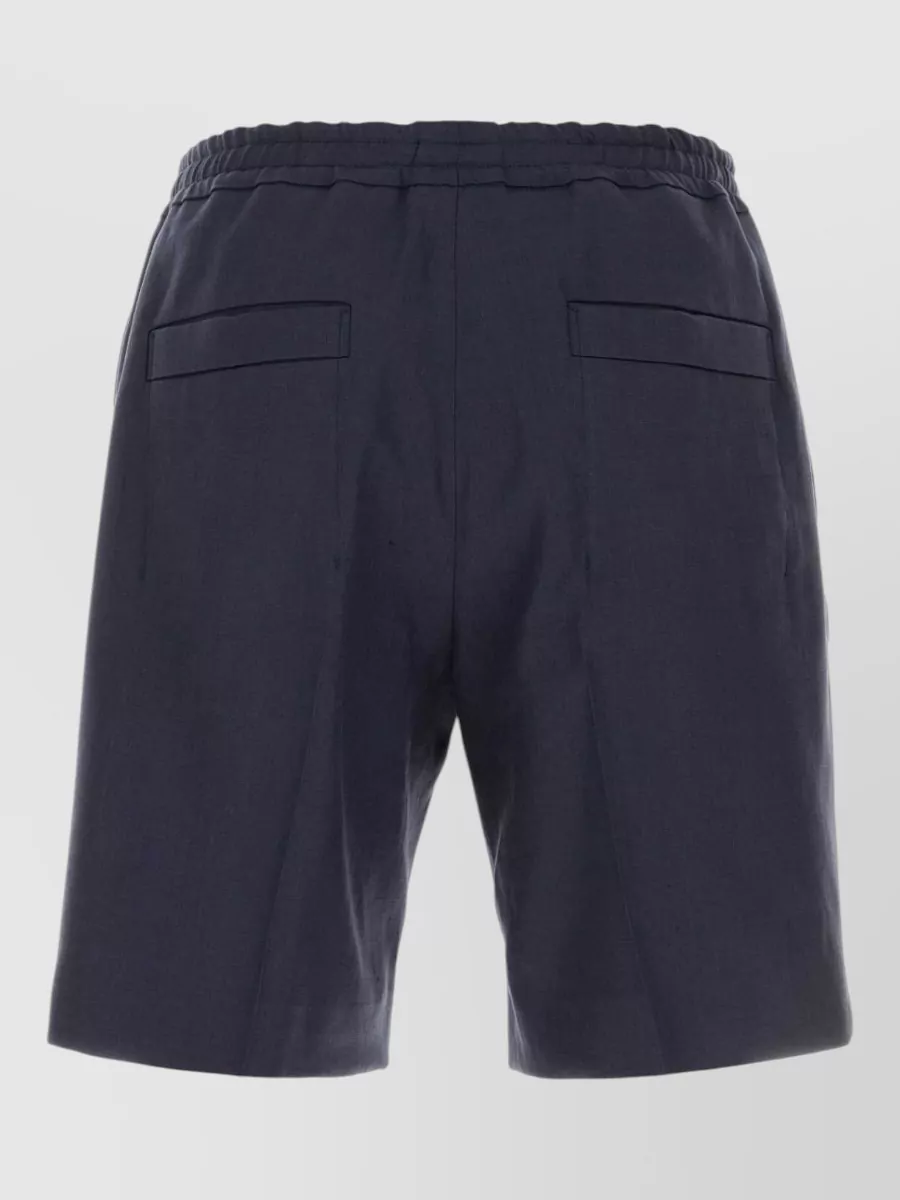 Zegna Linen Tailored Bermuda Shorts