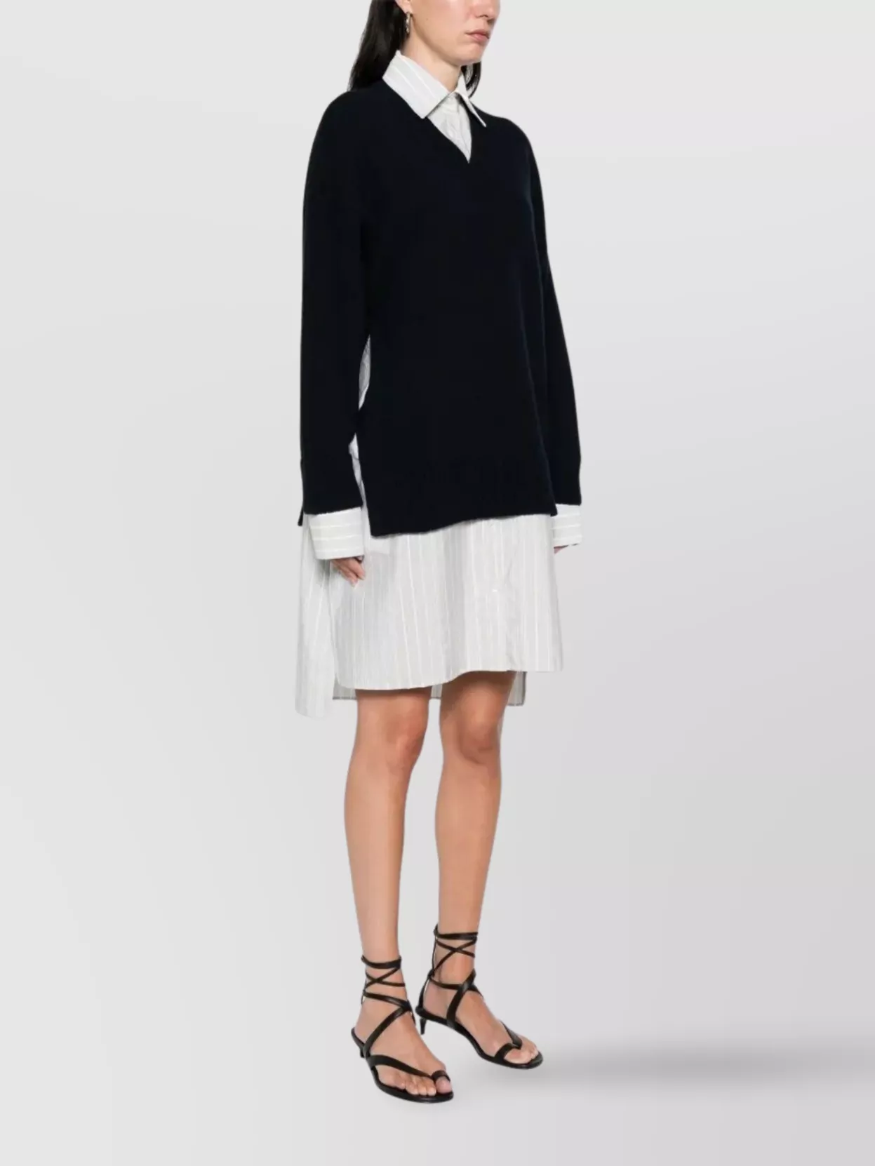 Stella Mccartney Knit And Fabric Dress