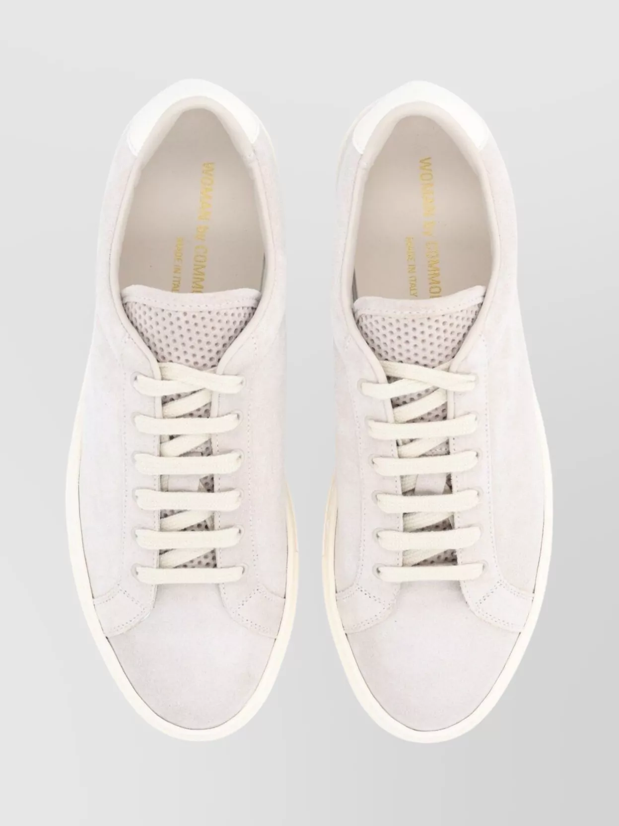 Common Projects Suede Low-Top Sneakers Rubber Sole