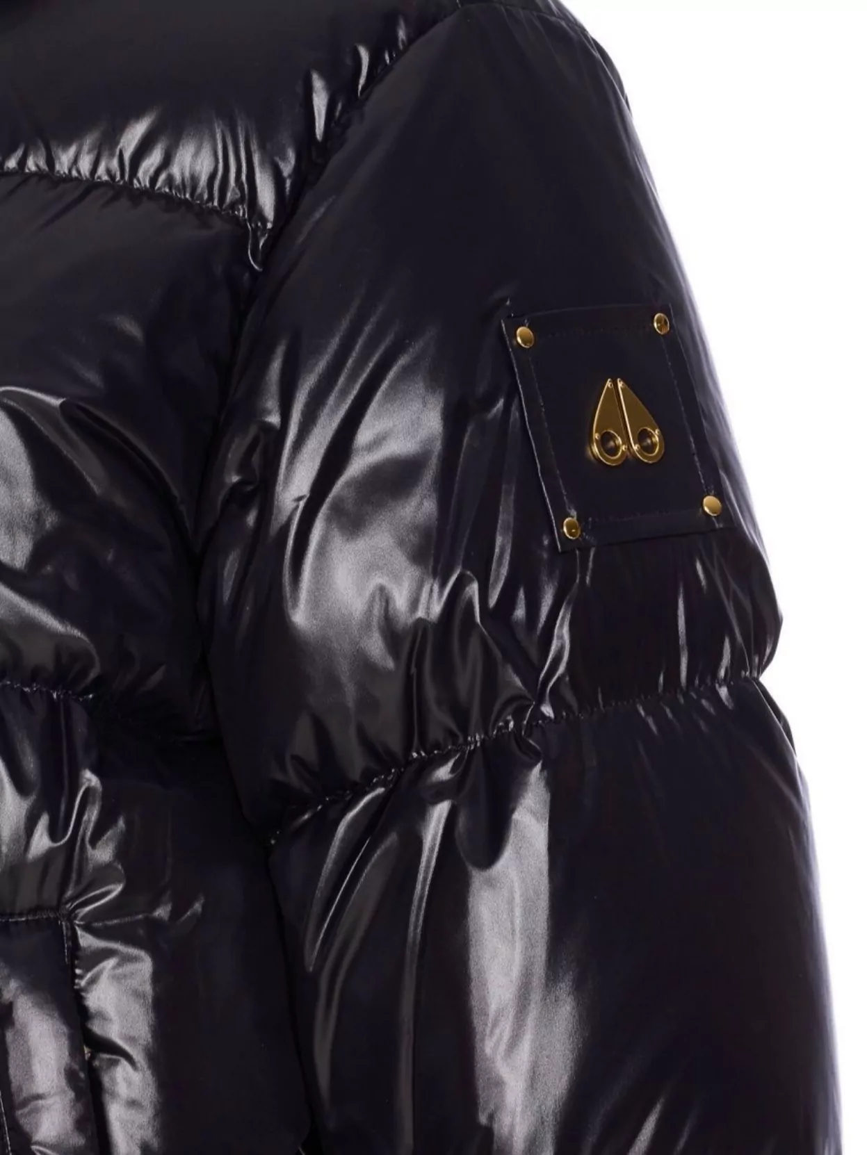 Moose Knuckles Quilted Hooded Down Jacket With Removable Hood