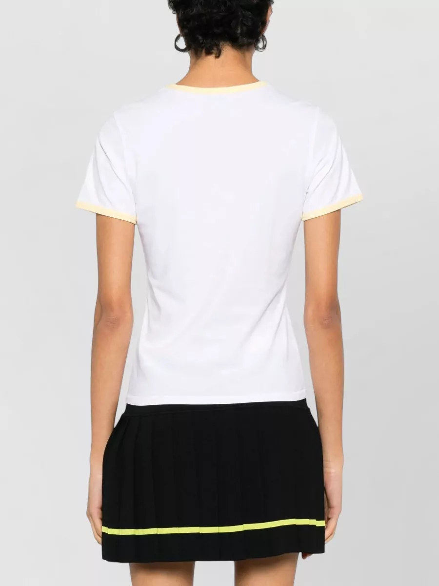 Casablanca Printed Organic Cotton Longline T-Shirt