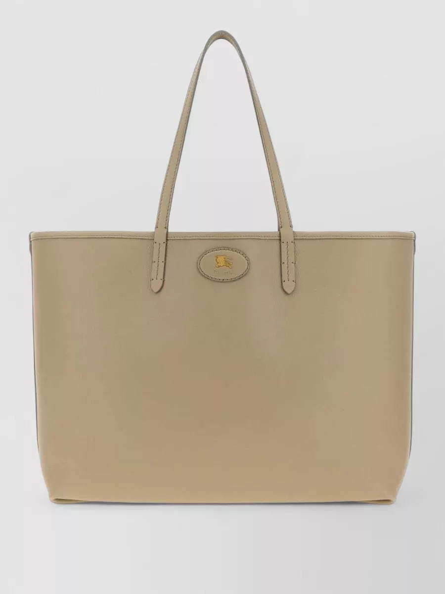 Burberry leather tote bag