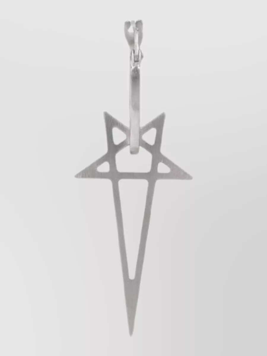 Rick Owens brass earrings