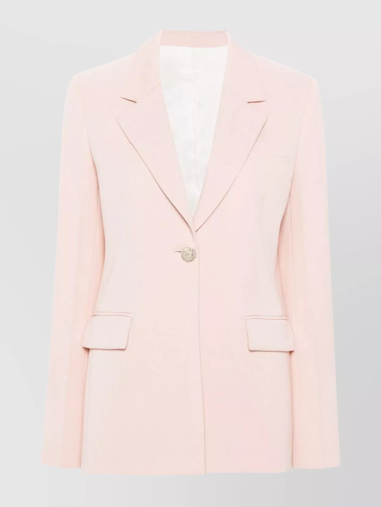 Shop Lanvin Tailored Wool Blazer With Central Vent
