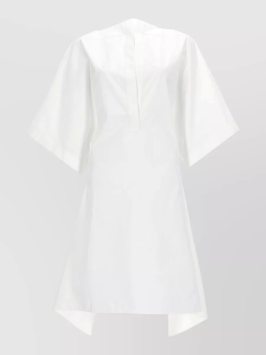 Jacquemus cotton oversized mini dress