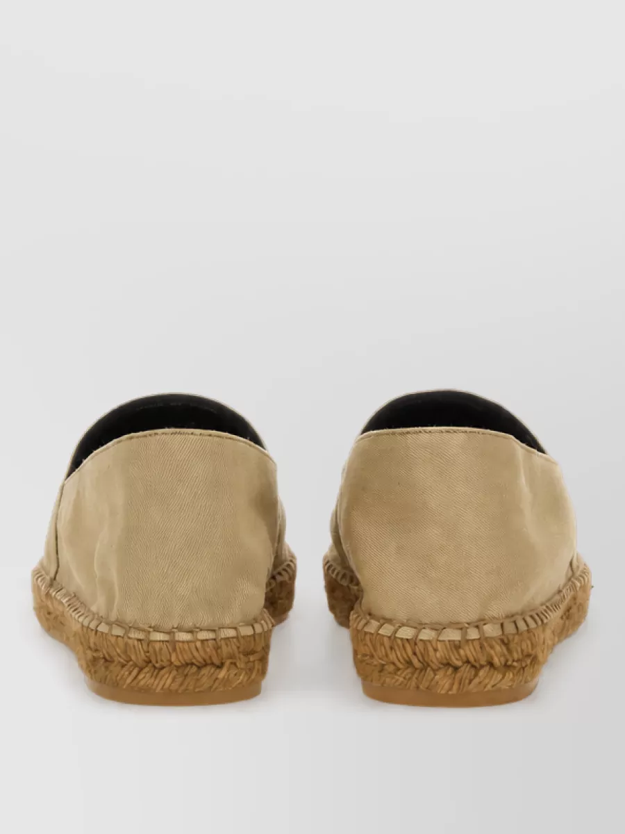 Saint Laurent Cotton Gabardine Espadrilles