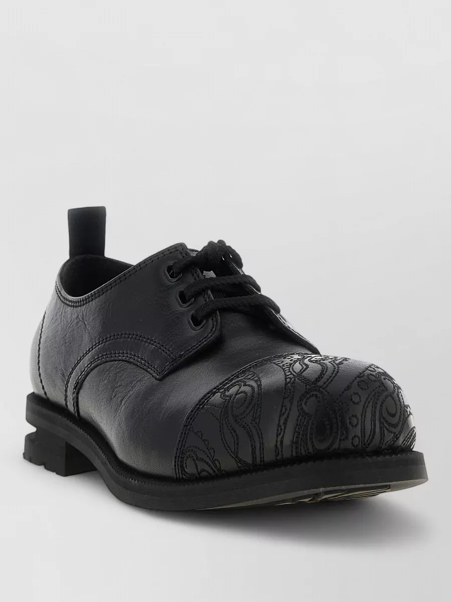 Kiko Kostadinov Leather Lace-Up Derby Shoes