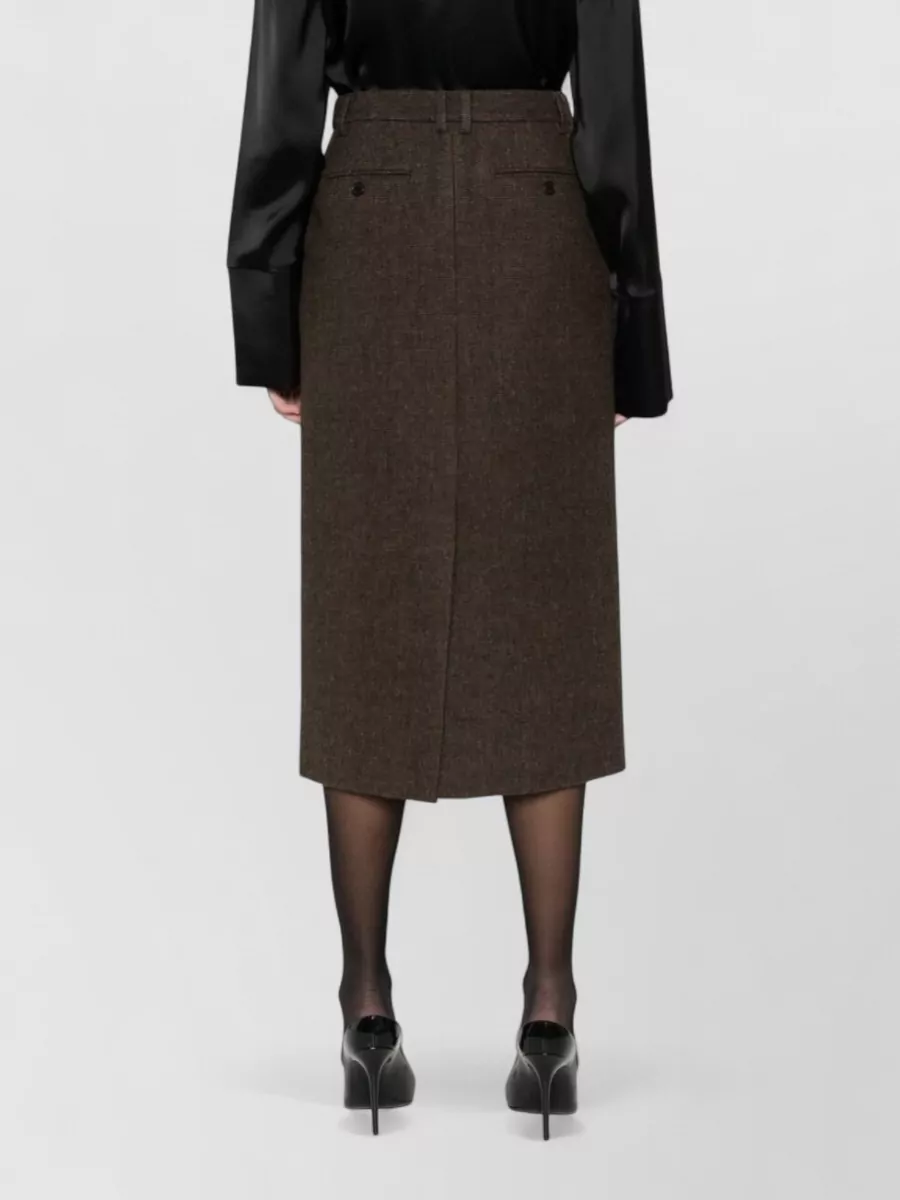 Dunst Midi Straight Skirt