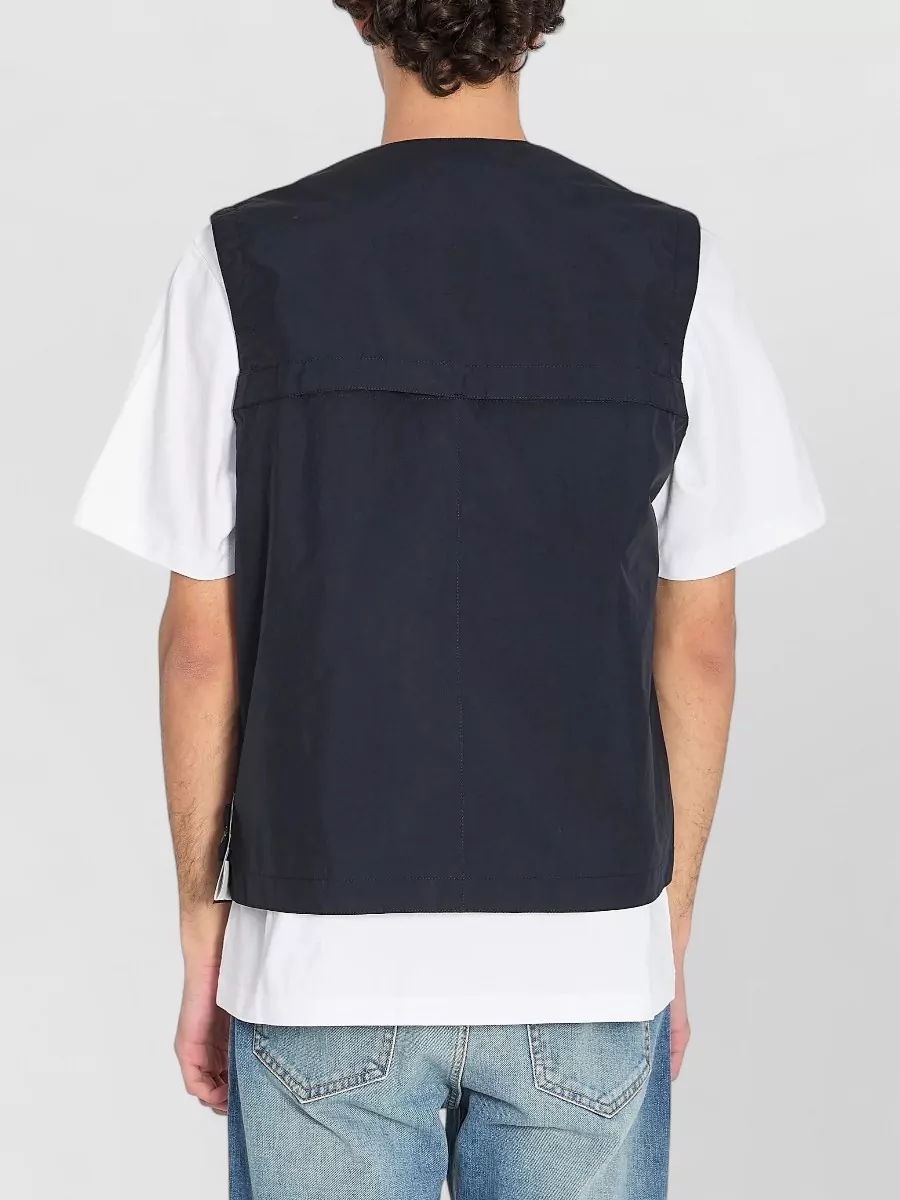 Stone Island V-Neck Zip Vest