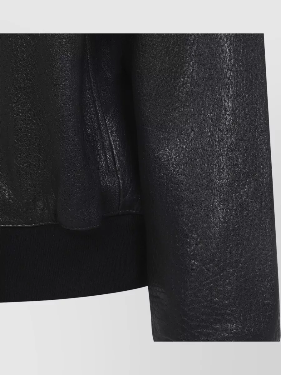 Studio Nicholson Harrington Jacket High Collar Button Detail