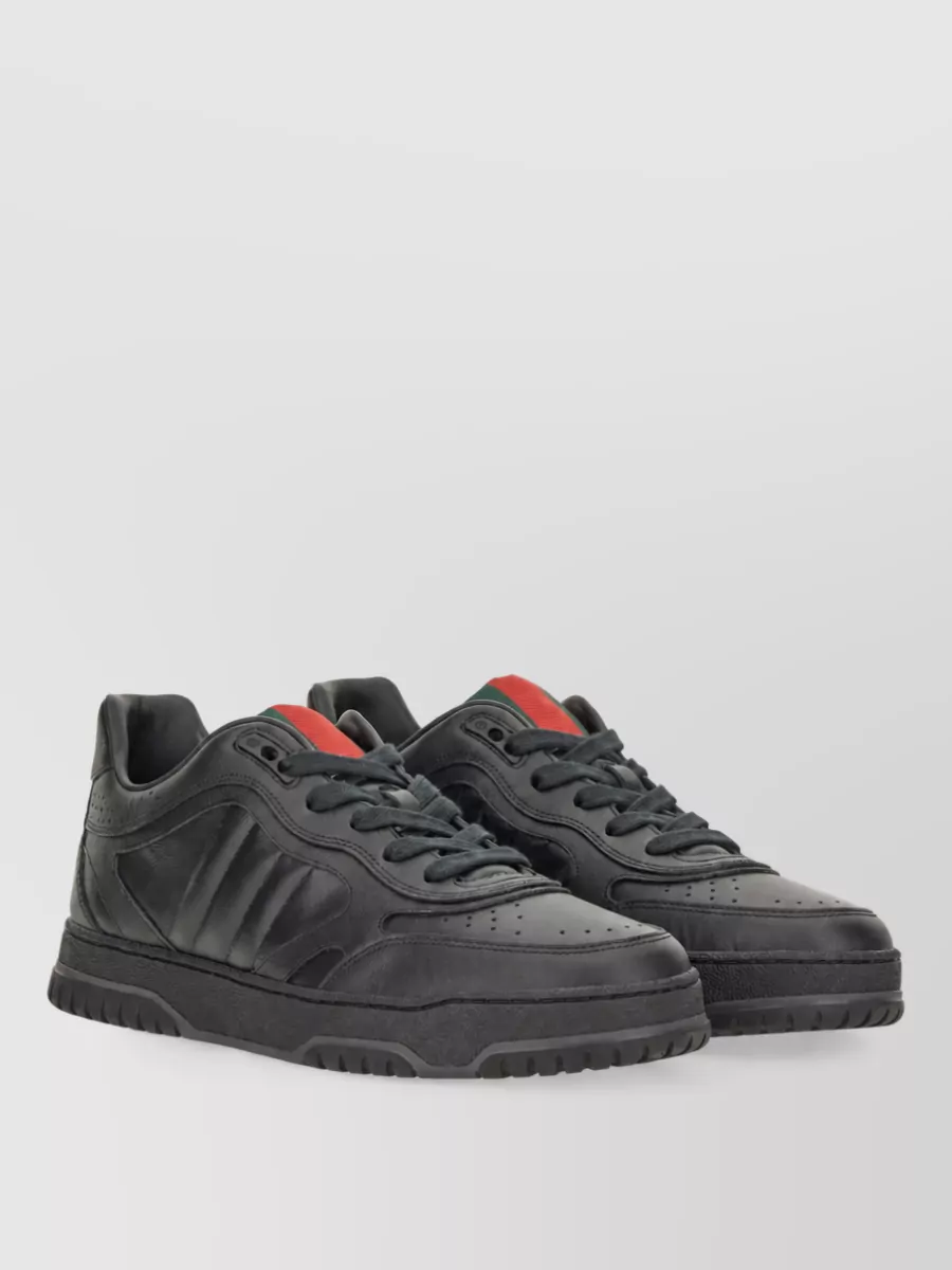 Gucci leather low-top sneakers