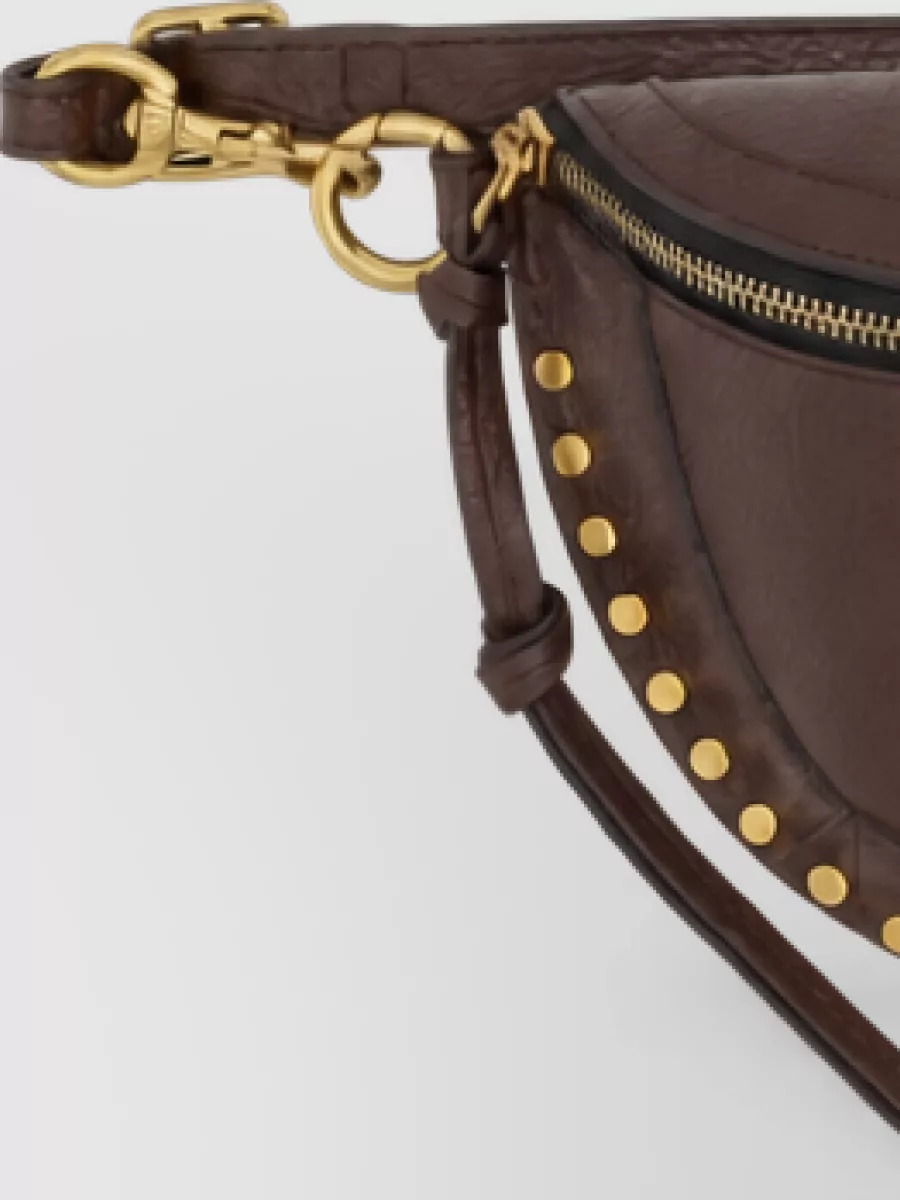 Isabel Marant Skano Leather Clutch Bag