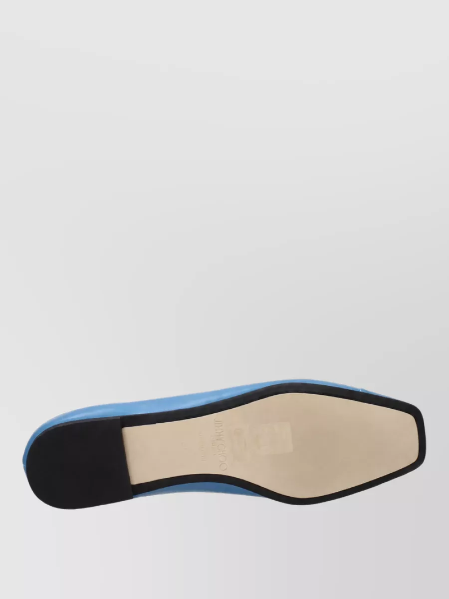 Jimmy Choo Leather Ballerina Flats