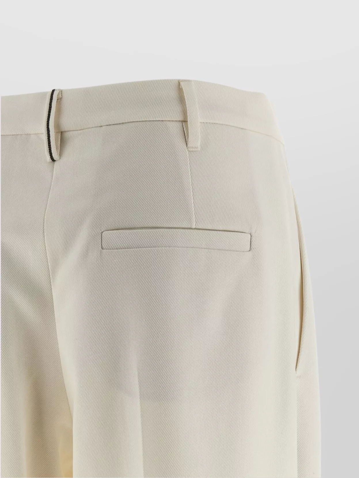 Brunello Cucinelli Relaxed Fit Trousers Pleated Front