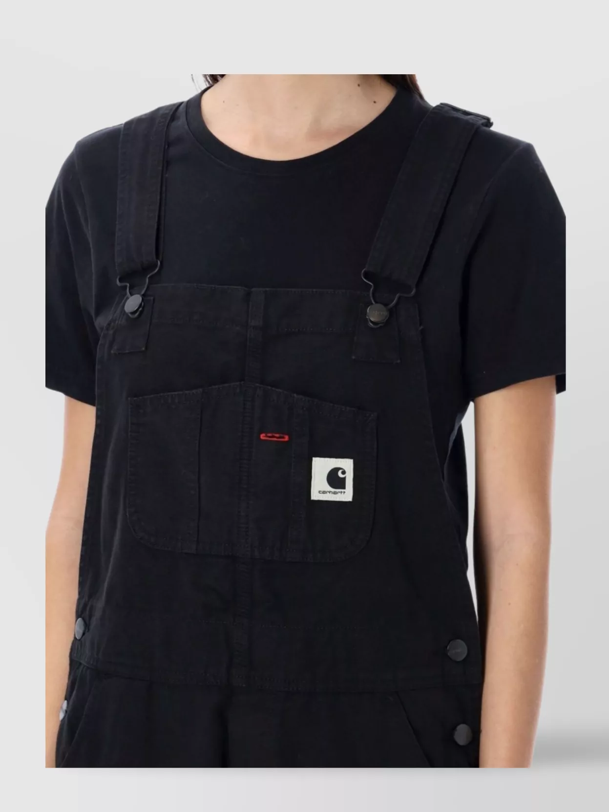 Carhartt Wip Pockets Straight Fit Wide Leg Dress