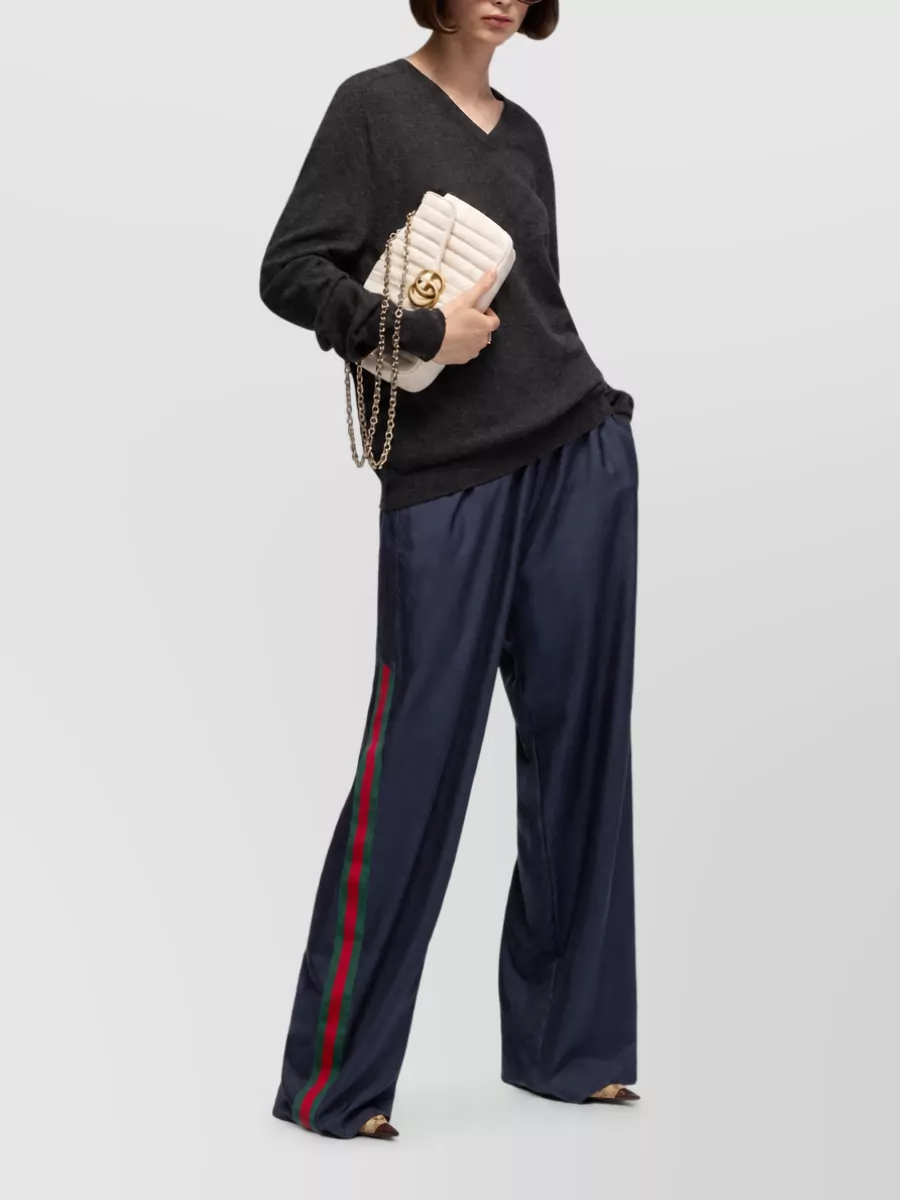 Gucci Silk Oversized Shorts