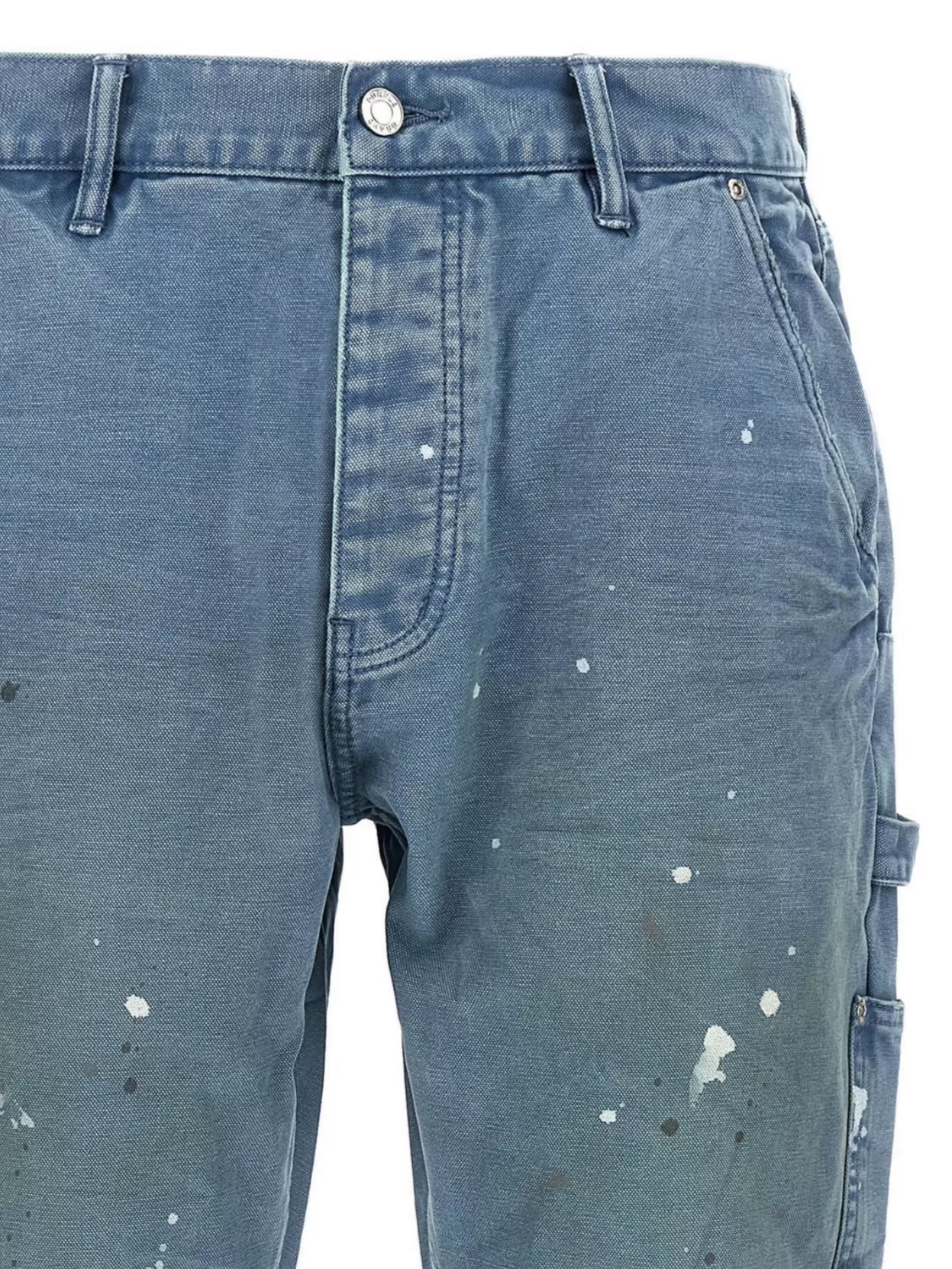 Purple P092 Copper Plate Carpenter Pants Light Blue