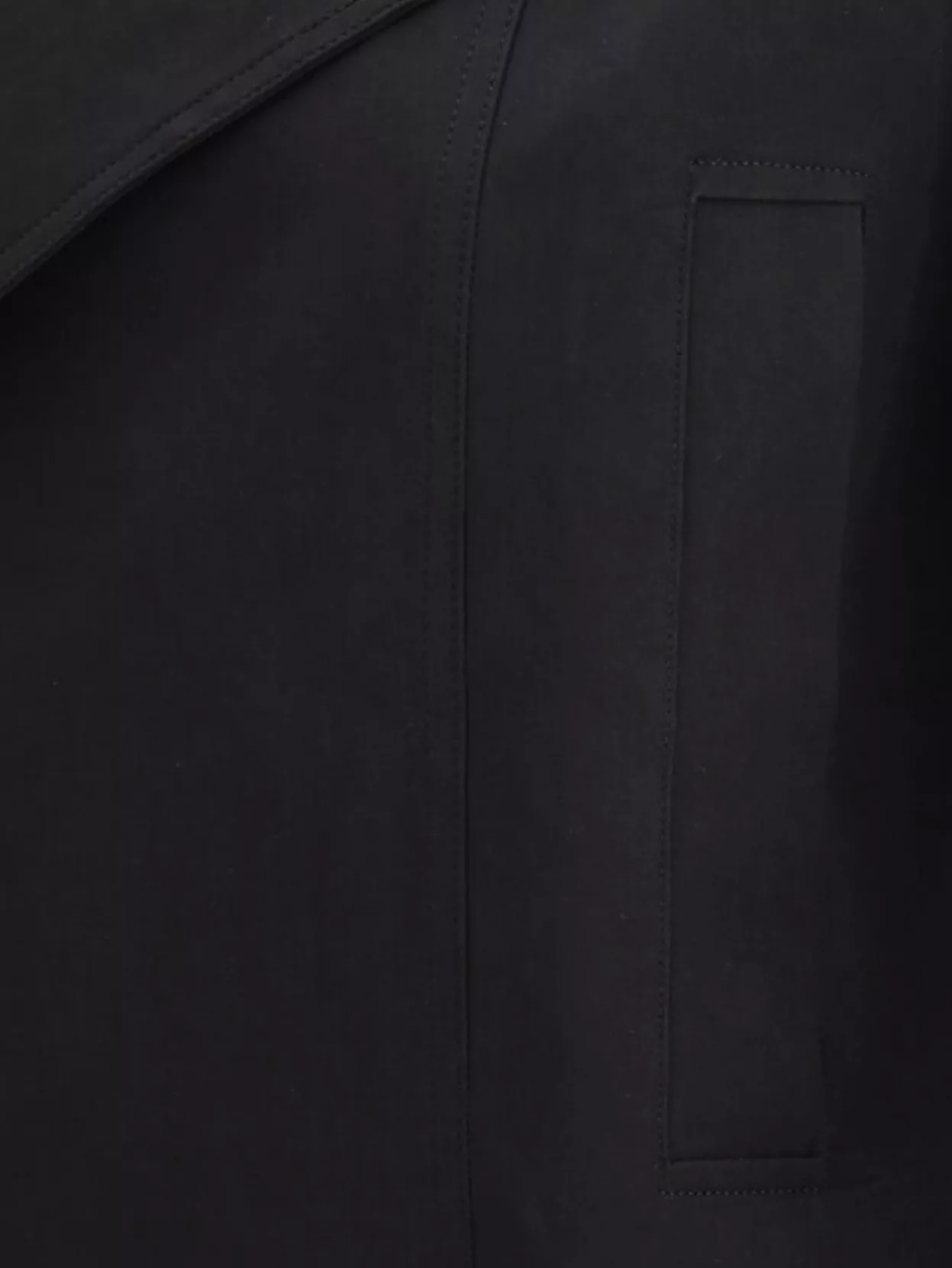 LOULOU STUDIO LAPEL JACKET MODERN FRONT POCKETS
