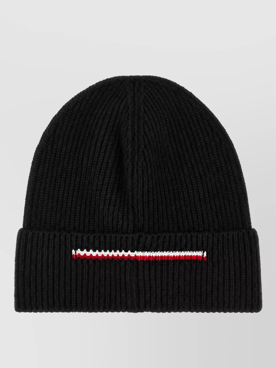 Moncler virgin wool beanie