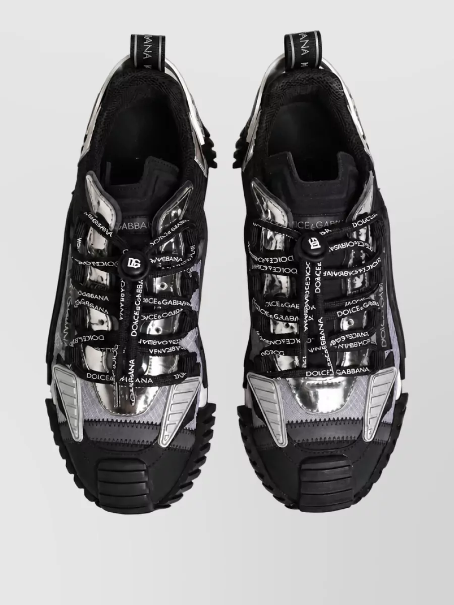 Dolce&Gabbana Leather Low-Top Sneakers