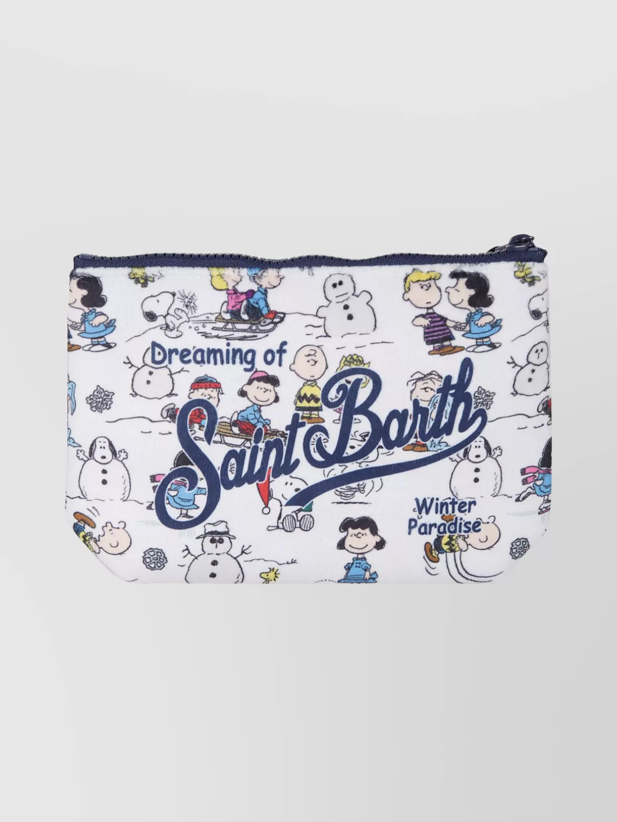 Mc2 Saint Barth Graphic Print Wrist Strap Clutch Bag