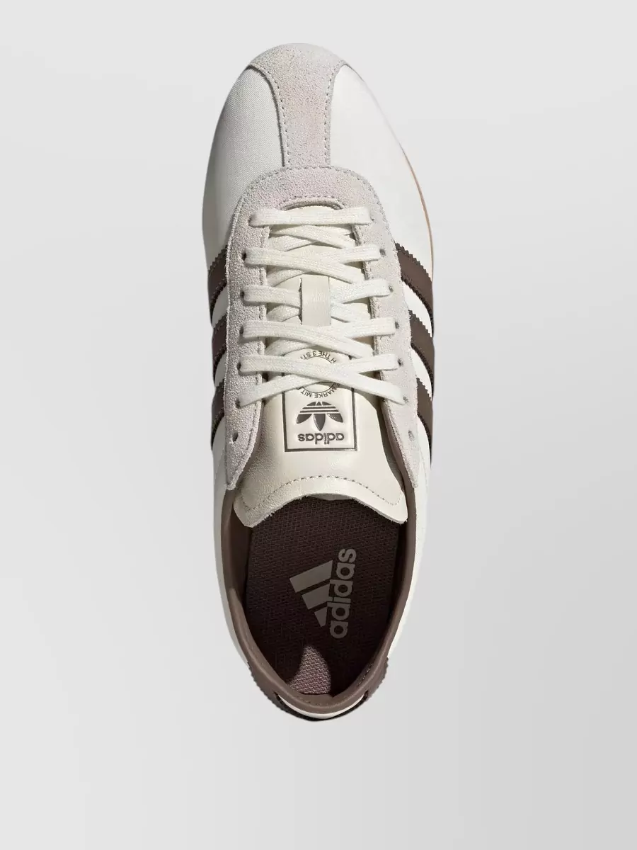 Adidas Leather And Nylon Low-Top Sneakers