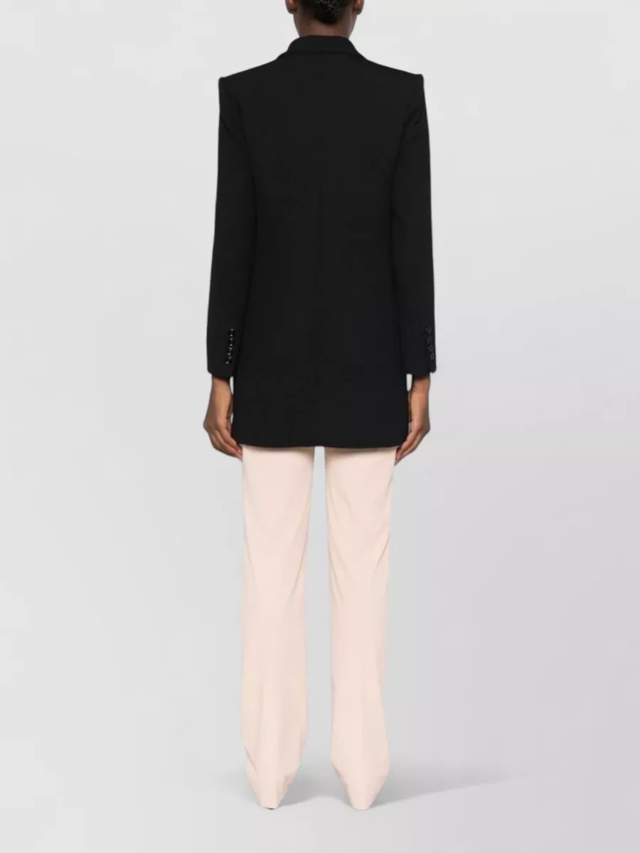 Elisabetta Franchi Double-Breasted Blazer Coat