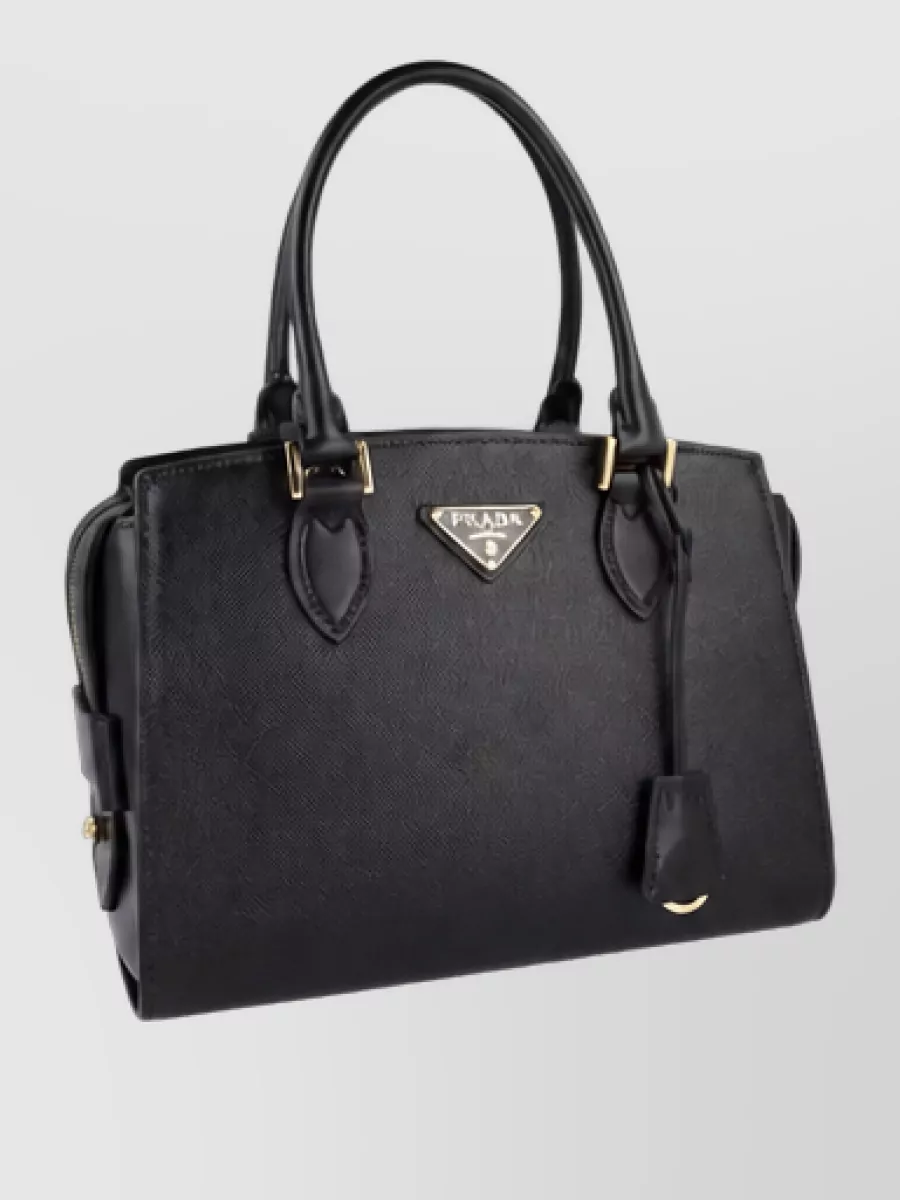 Prada Na Calfskin Shoulder Bag