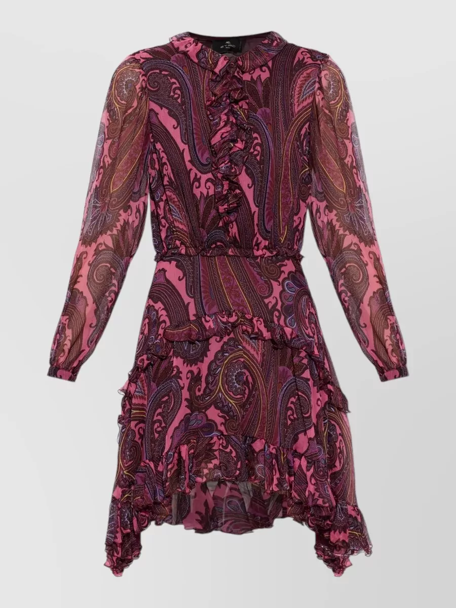 Etro silk mini dress