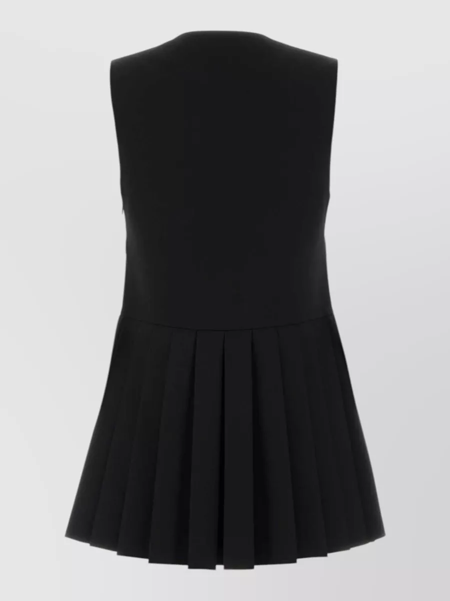Jil Sander Virgin Wool Tank Top