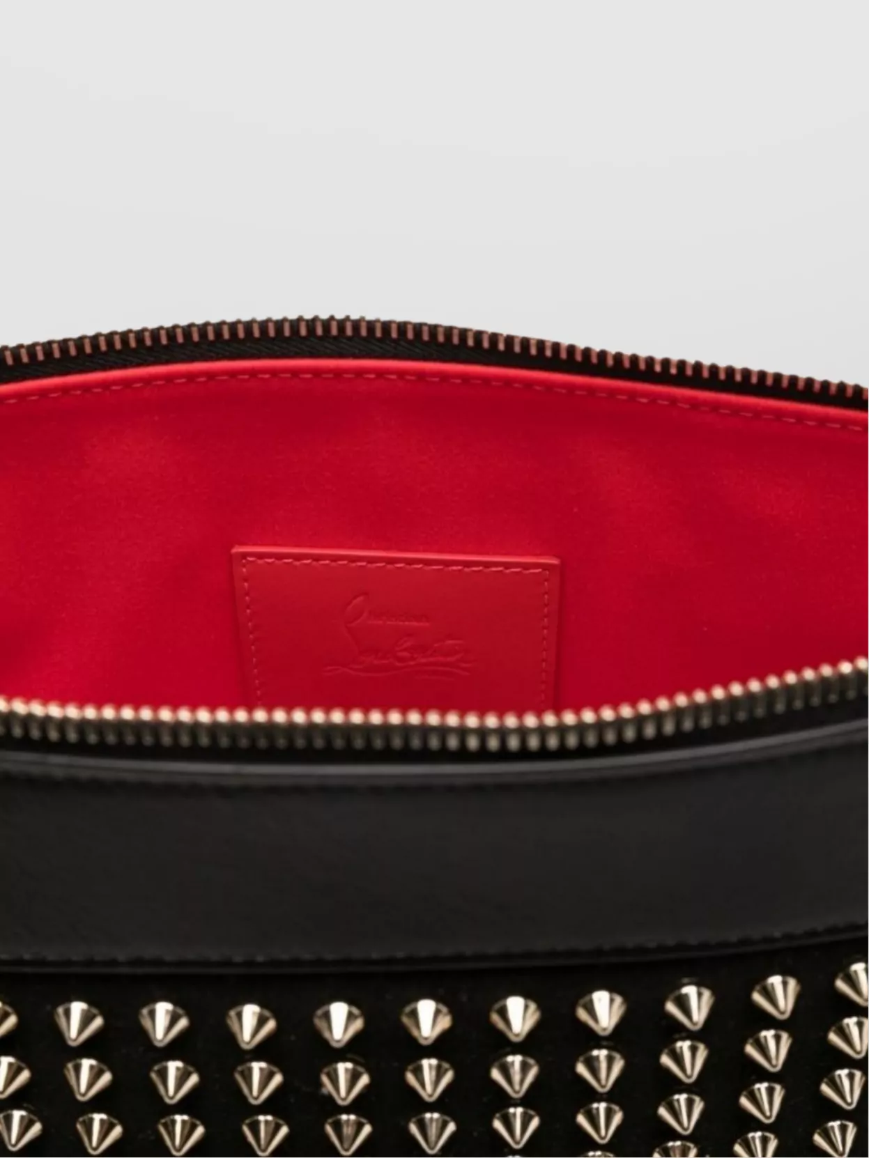 Christian Louboutin Chic Clutch Bag Metal Hardware