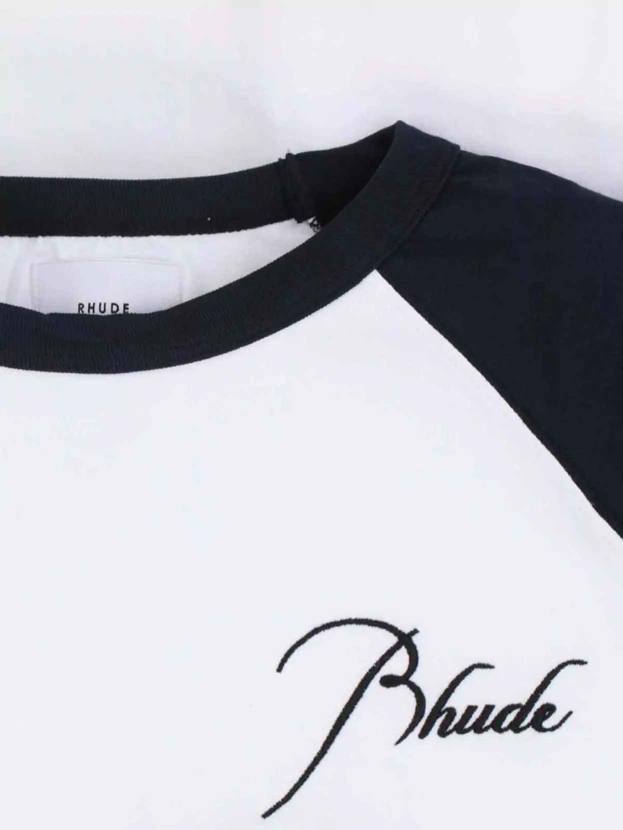 Rhude Contrast Raglan Sleeves T-Shirt