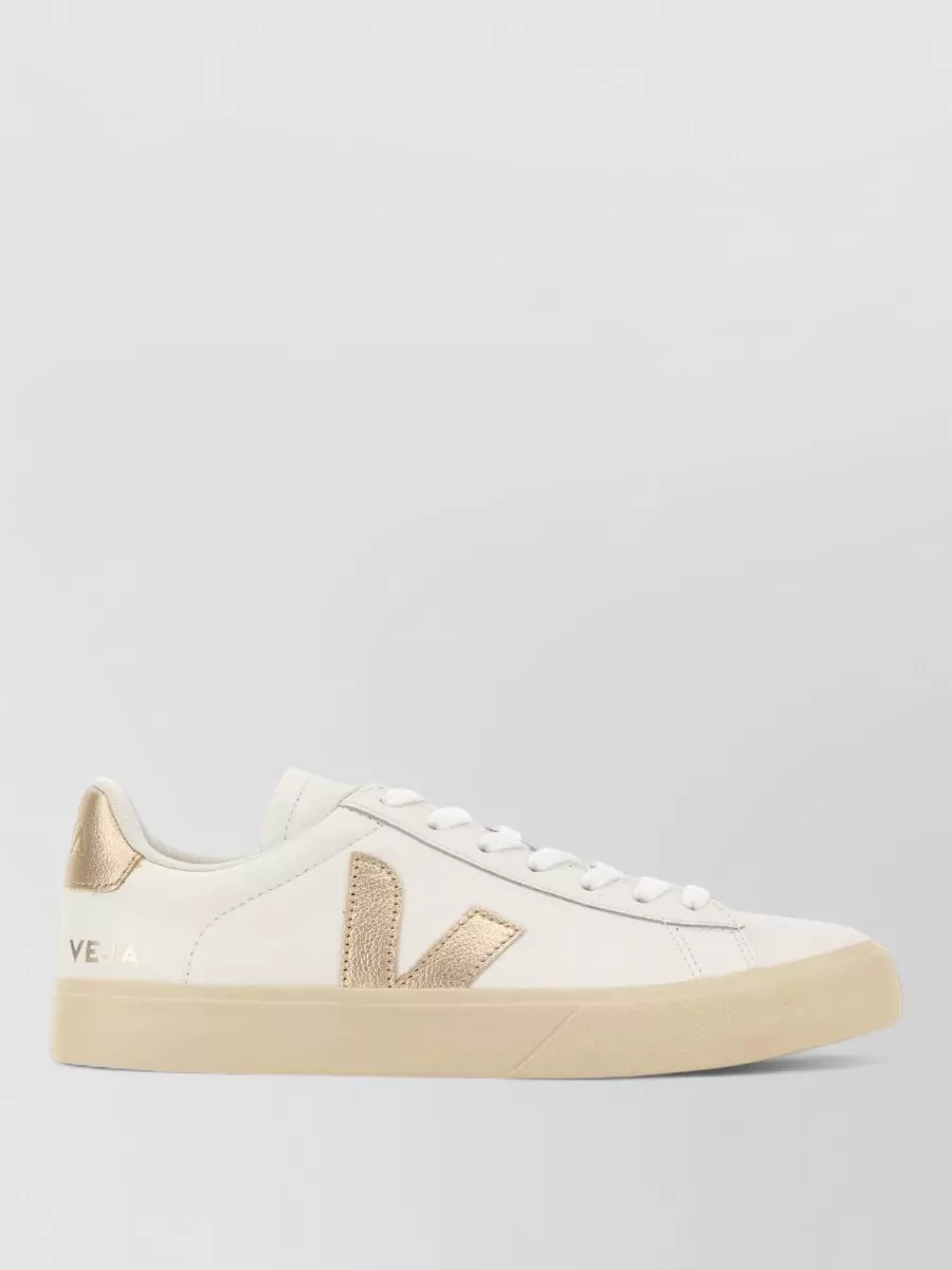 Veja Leather Low-Top Sneakers