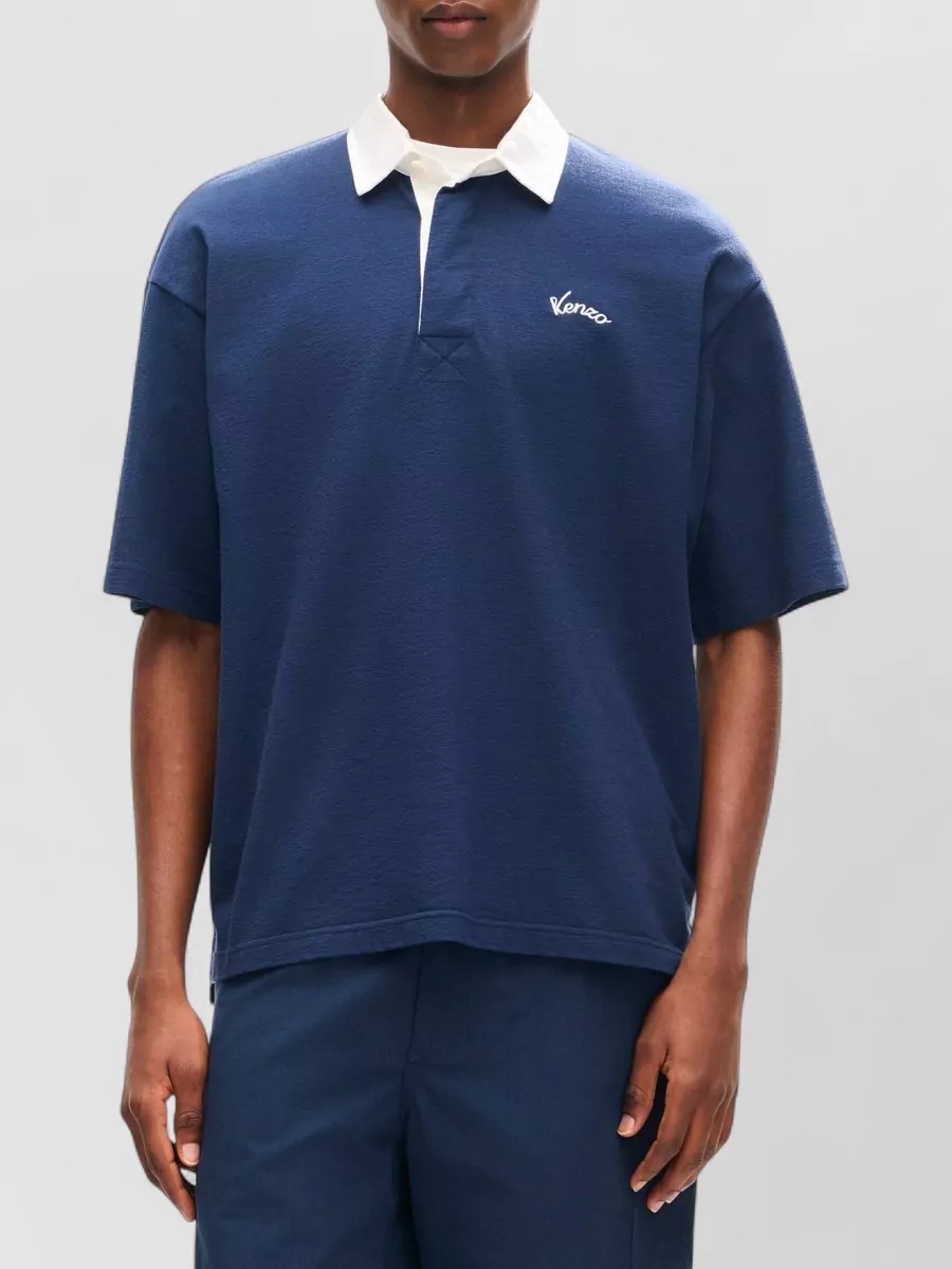 Kenzo Cotton Logo Polo Shirt