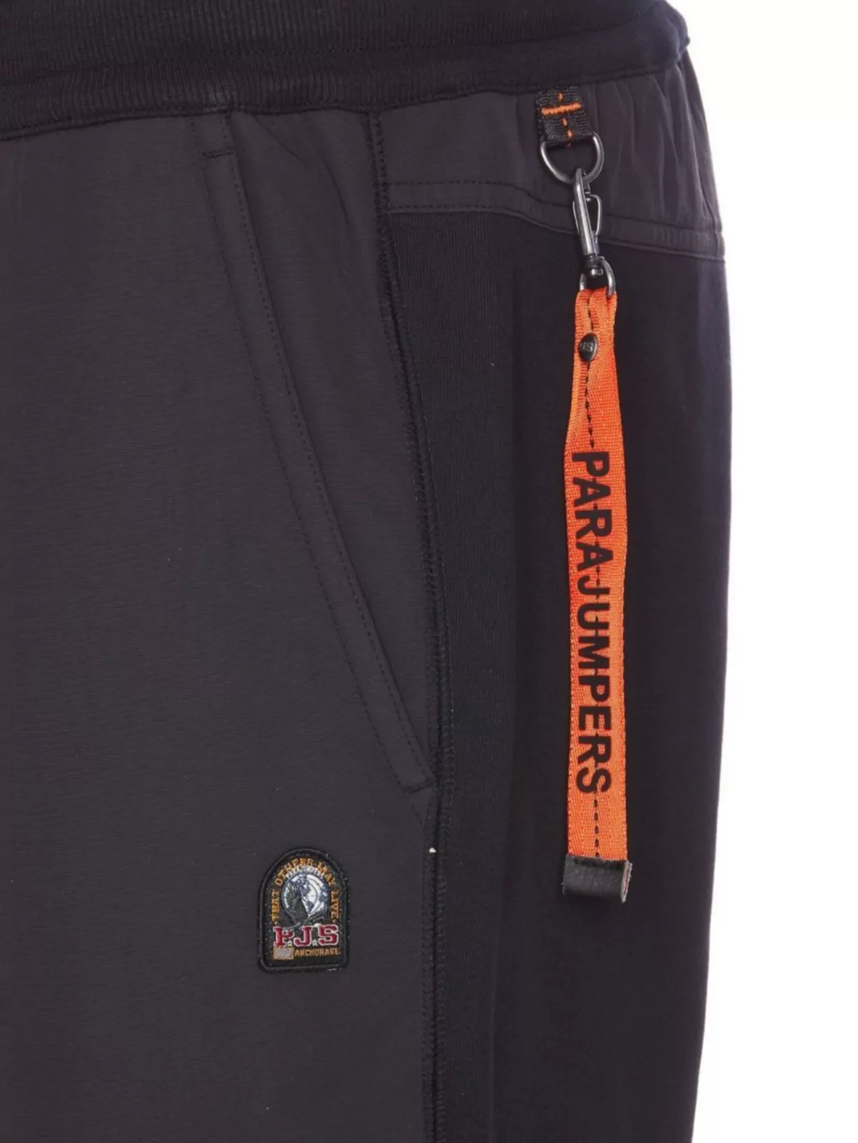 Parajumpers Trousers With Application Detail And Ribbed Cuffs